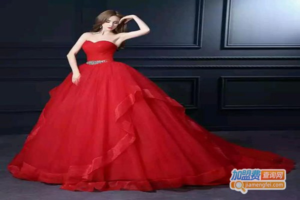 红颜佳人婚纱礼服加盟费
