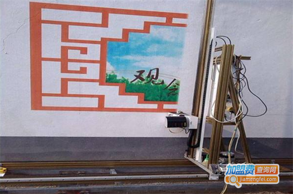 彩艺世嘉墙体彩绘机加盟