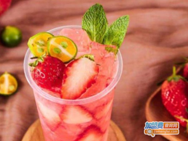 蜜朵果恋奶茶加盟