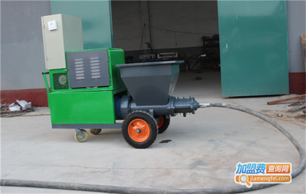 利珉粉墙喷涂机加盟费