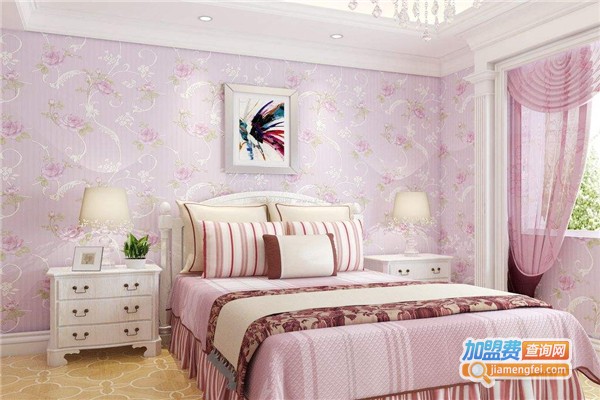 紫孔雀墙纸加盟费