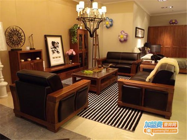 柏森实木家具加盟门店