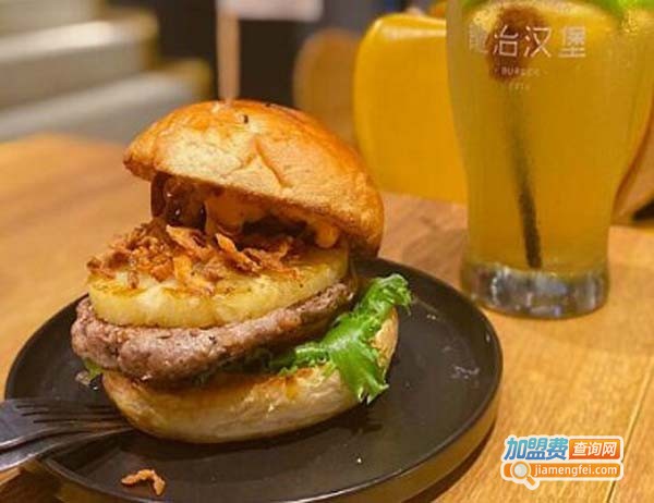 龍治汉堡加盟费