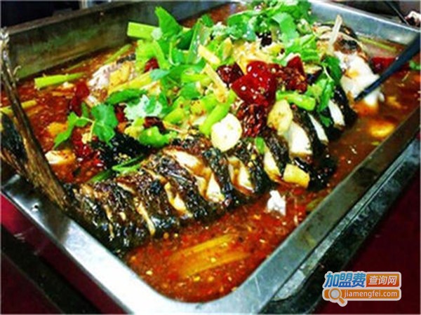 渔镇新渝派烤鱼加盟门店