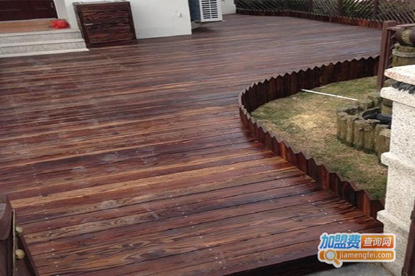 炭化木地板加盟门店