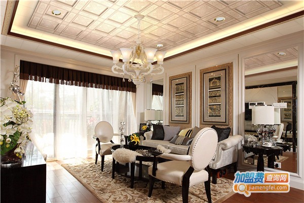 四合茗苑中式设计机构加盟费