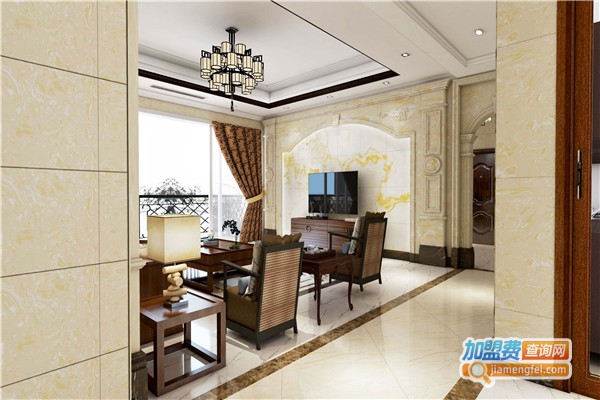 四合茗苑中式设计机构加盟费