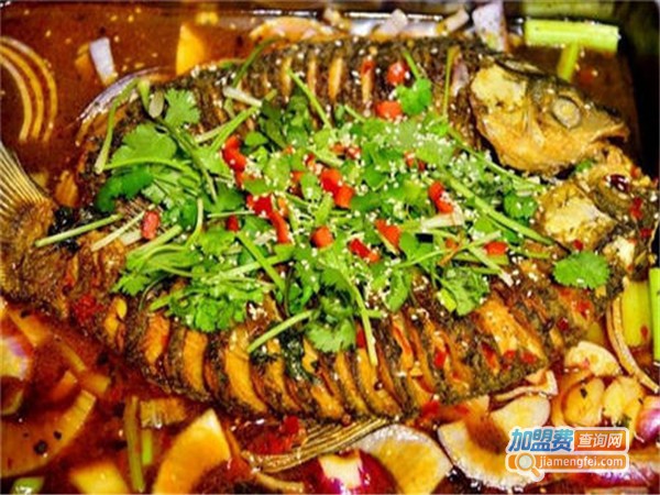 渔镇新渝派烤鱼加盟门店
