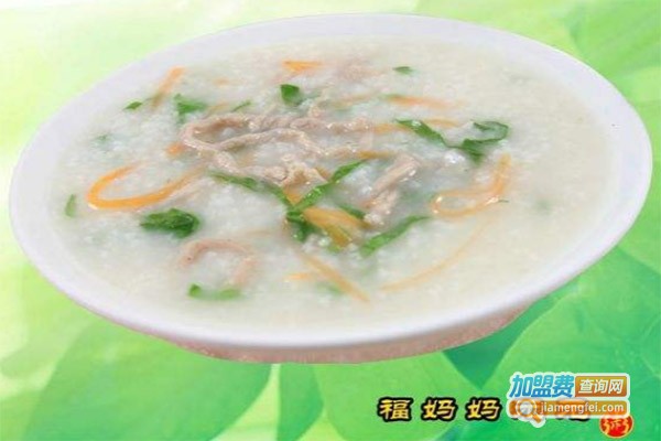 福妈妈元元粥加盟费