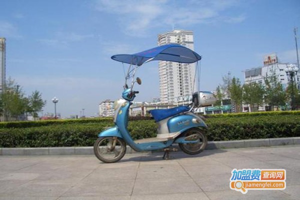 轻骑阳光电动车挡雨遮阳篷加盟费
