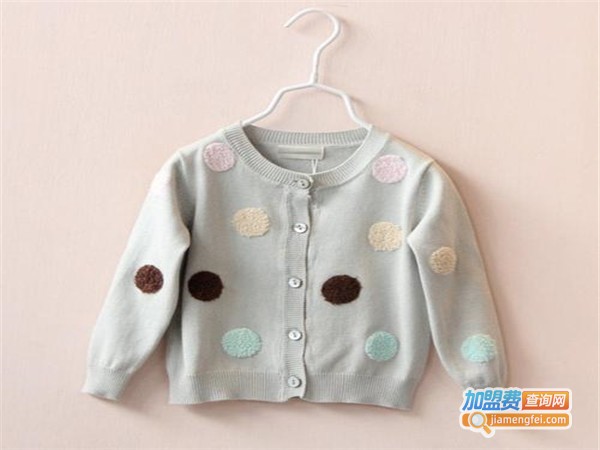 彩色孩子童装加盟门店