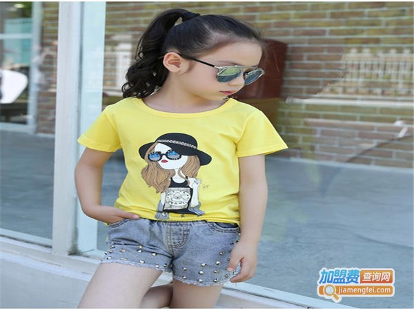 粉孩儿童装加盟费