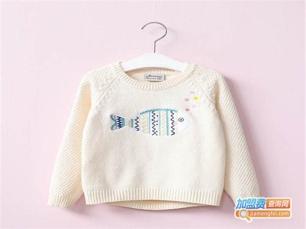 彩色孩子童装加盟门店