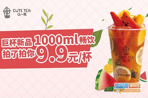 q一族奶茶店加盟费多少钱