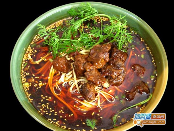 兰州金强牛肉面店加盟费多少钱