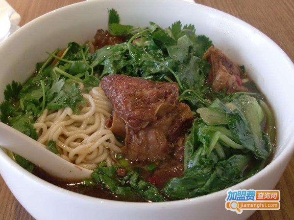 兰州金强牛肉面店加盟费多少钱