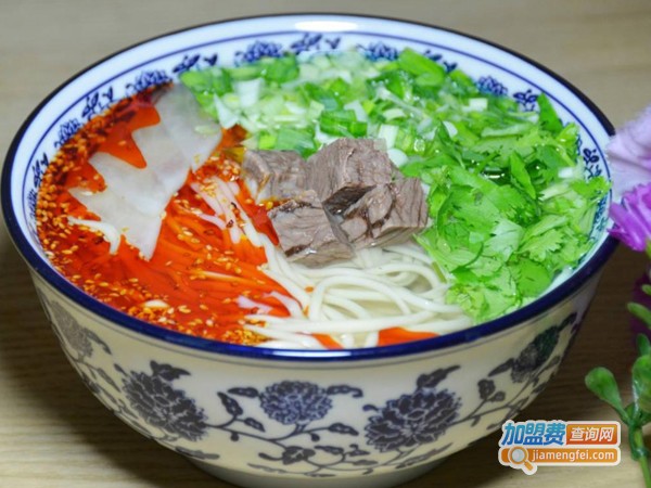 兰州金强牛肉面加盟费多少钱