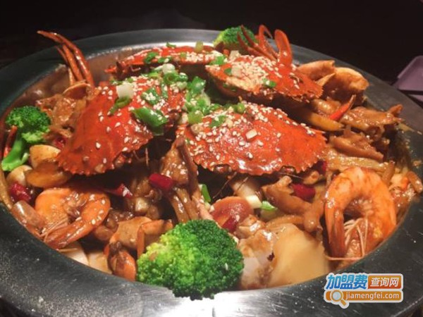 胖子肉蟹煲加盟费多少钱
