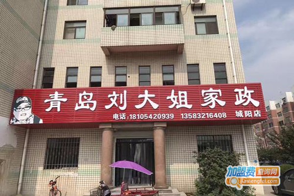 刘大姐家政加盟费