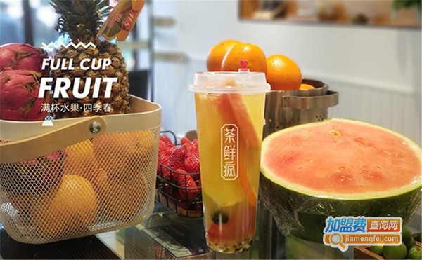 茶鲜疯饮品加盟费