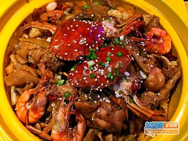 多嘴肉蟹煲加盟费多少钱
