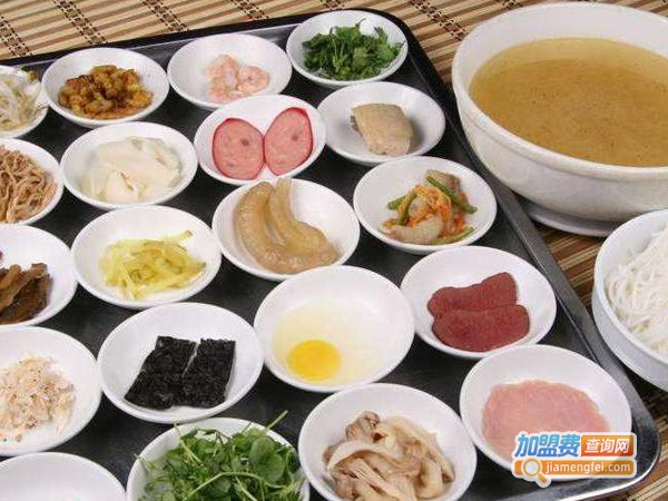 小阿妹米线加盟费多少钱