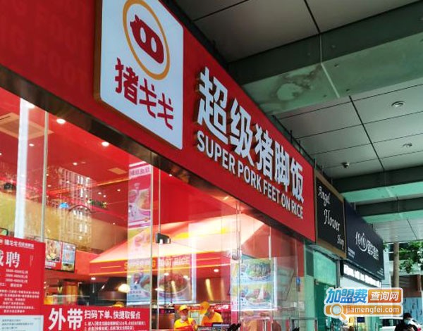 猪戈戈超级猪脚饭加盟费