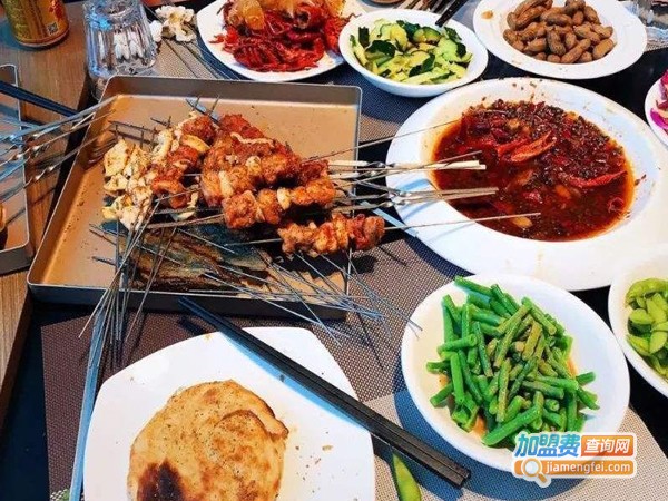 室内烧烤加盟费