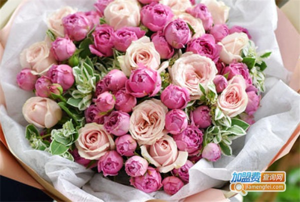 鲜花花店加盟费