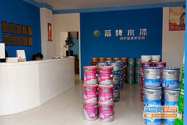 箭牌水漆加盟费