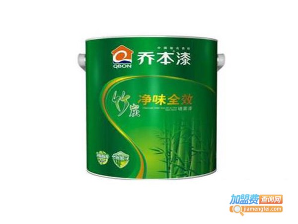乔本漆加盟费