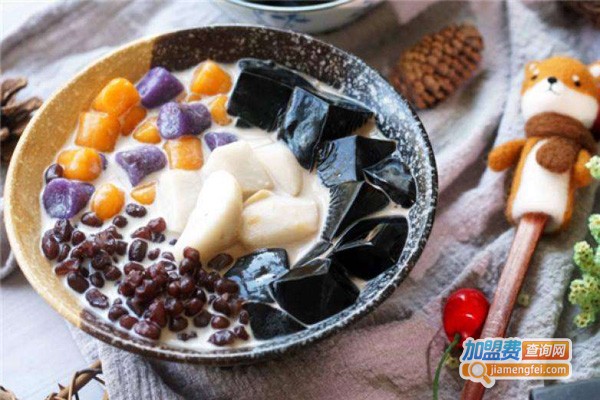 雨点烧仙草加盟费