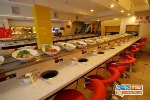 小型旋转火锅店加盟费