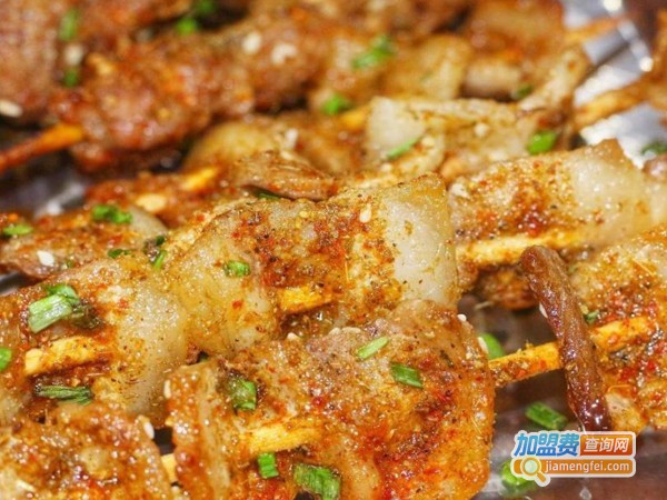 烧烤小吃连锁加盟费