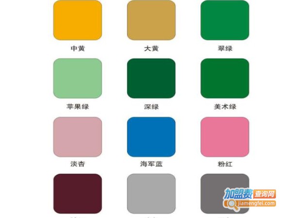 大地油漆加盟费