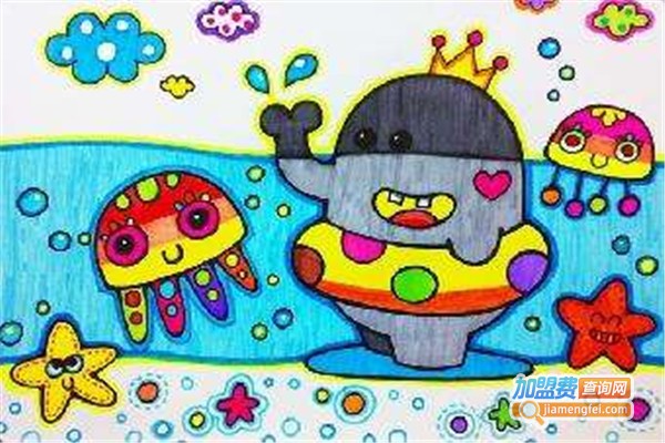 少儿美术培训班加盟费