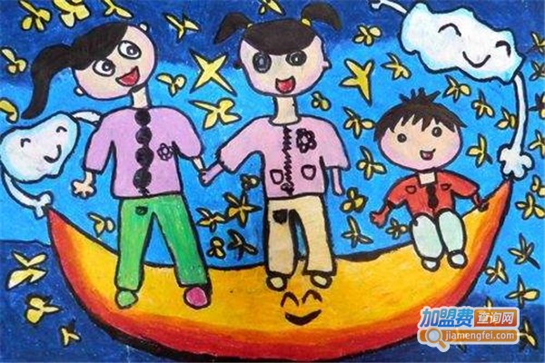 少儿美术培训班加盟费