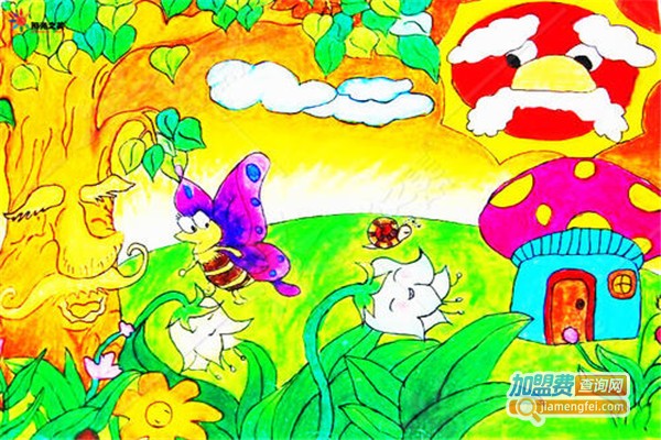 少儿美术培训班加盟费