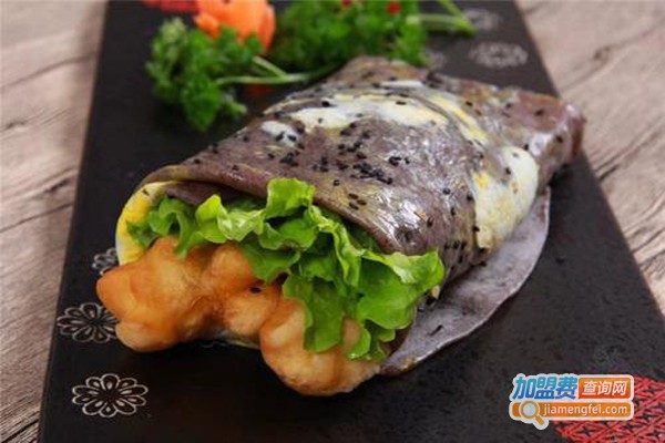 紫米煎饼