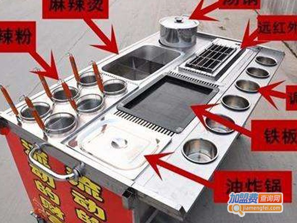涮串小吃车加盟费