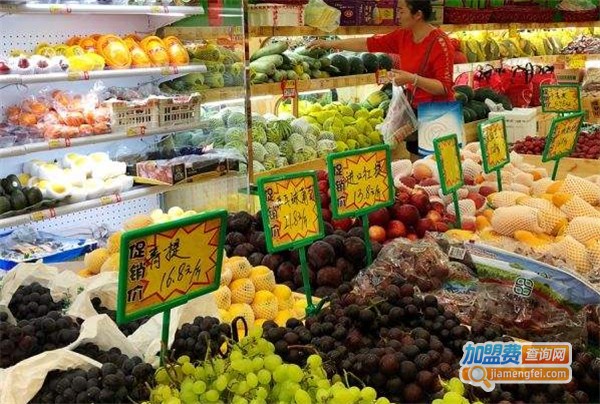 诱怡佳水果店加盟费