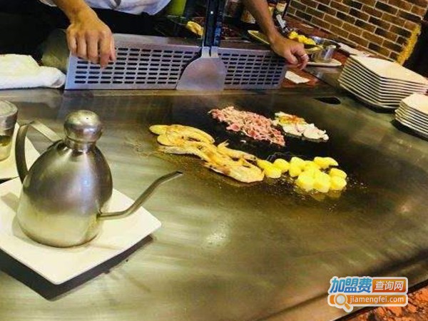 中式铁板烧加盟费