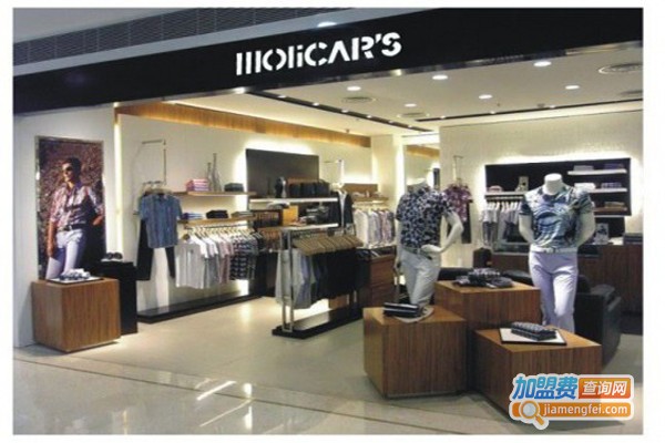 中档男装加盟费