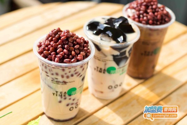 茶语时间奶茶店加盟费