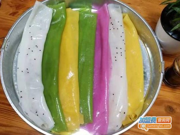 彩色面皮加盟费