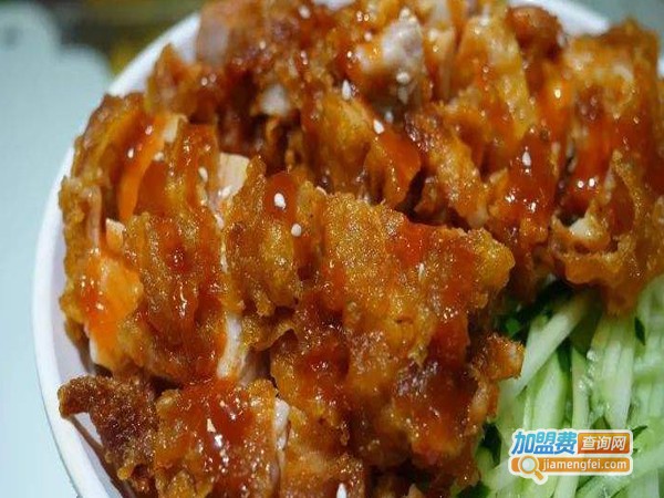 正宗脆皮鸡饭加盟费