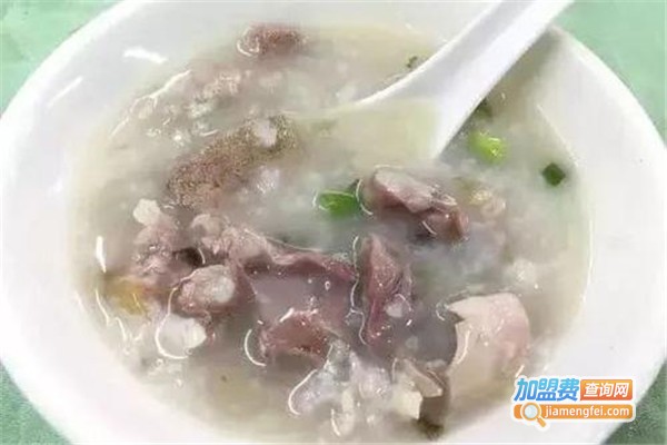 猪杂粥加盟费