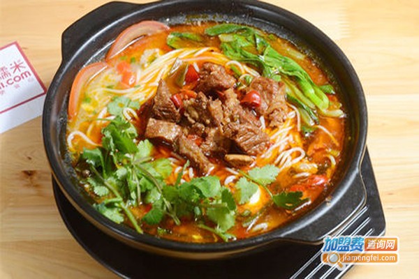 亮亮米线加盟费