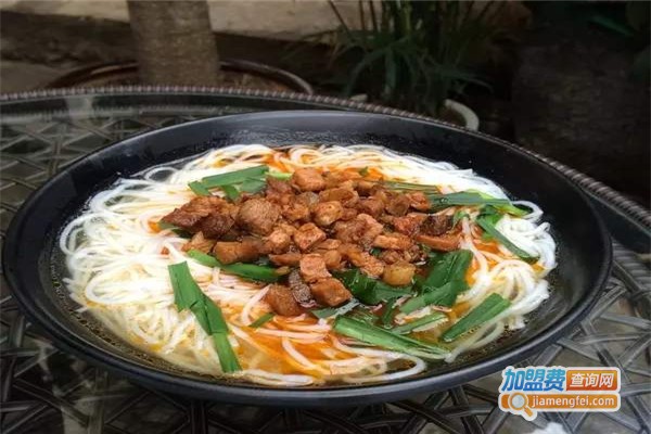 焖肉米线加盟费