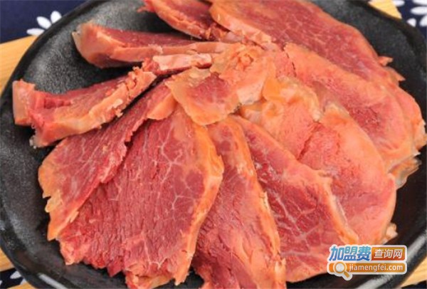 冠云牛肉加盟费